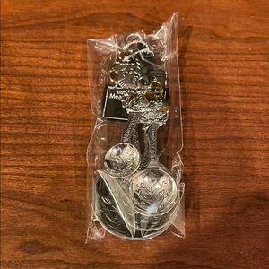 Decorative Silver Measuring Spoons